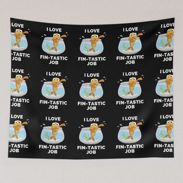 Item preview, I Love Fintastic Job - Scuba Diving Funny Dive Lovers Gift - Gifts for Scuba Divers and Ocean Lovers designed and sold by ExploreTheStore.