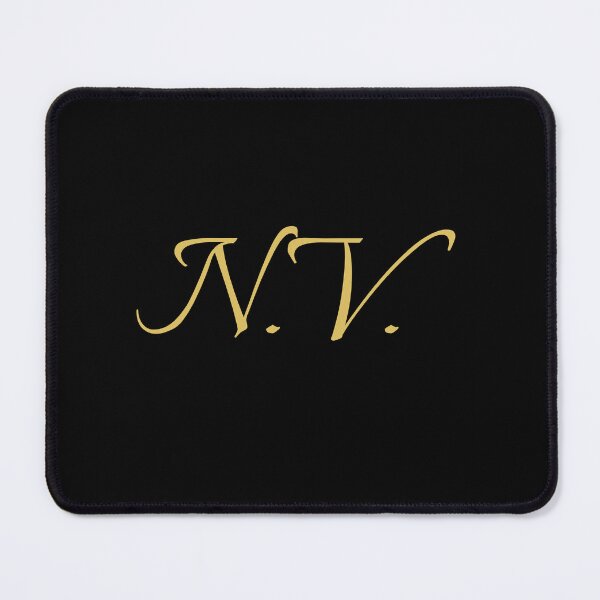 Item preview, NV Initials | Gold Lettering | Personalised Gifts designed and sold by Avo And Sriracha.