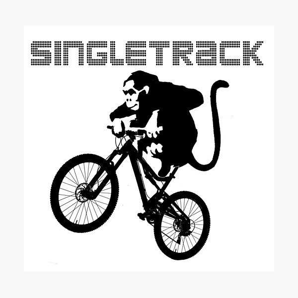 Item preview, Singletrack mind! designed and sold by gtcdesign.