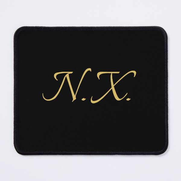 Item preview, NX Initials | Gold Lettering | Personalised Gifts designed and sold by Avo And Sriracha.