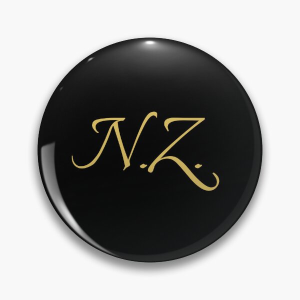 Item preview, NZ Initials | Gold Lettering | Personalised Gifts designed and sold by Avo And Sriracha.