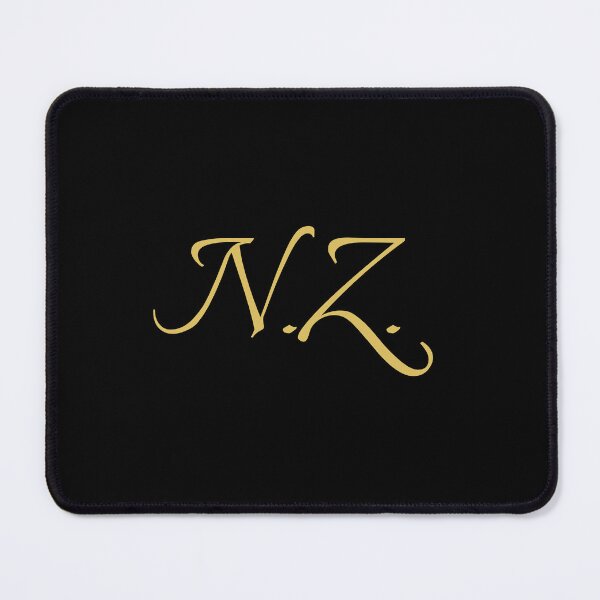 Item preview, NZ Initials | Gold Lettering | Personalised Gifts designed and sold by Avo And Sriracha.