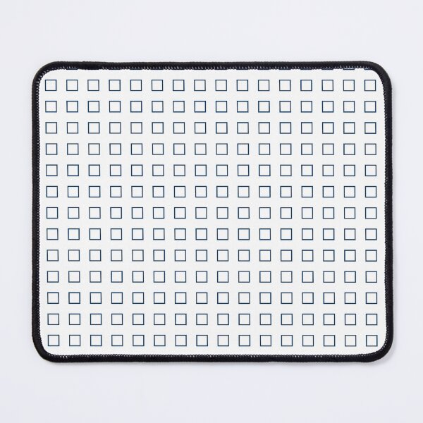 Item preview, Outlines of blue squares in columns and rows designed and sold by Shapes-Design.