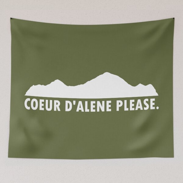 Item preview, Coeur d'Alene Idaho Please designed and sold by Esskay Designs.
