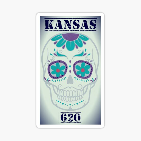 Item preview, Kansas 620 Skully PBPW designed and sold by kinkatstyle.