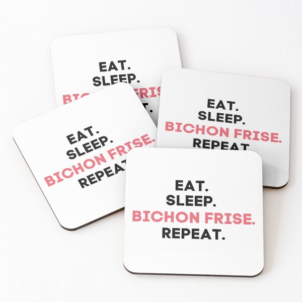 Item preview, Eat Sleep Bichon Frise Repeat designed and sold by Africrafts.
