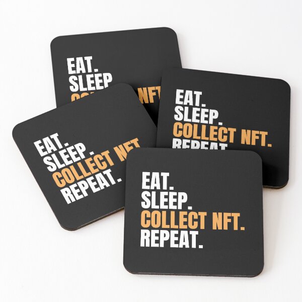 Item preview, Eat Sleep Collect Nft Repeat designed and sold by Dynamic-Design.