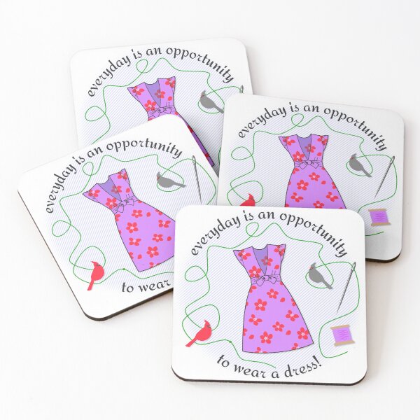 Item preview, Everyday is an opportunity to wear a dressy dress! designed and sold by PatternDivision.