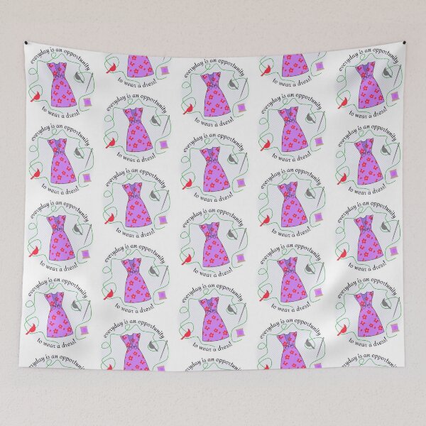 Item preview, Everyday is an opportunity to wear a dressy dress! designed and sold by PatternDivision.