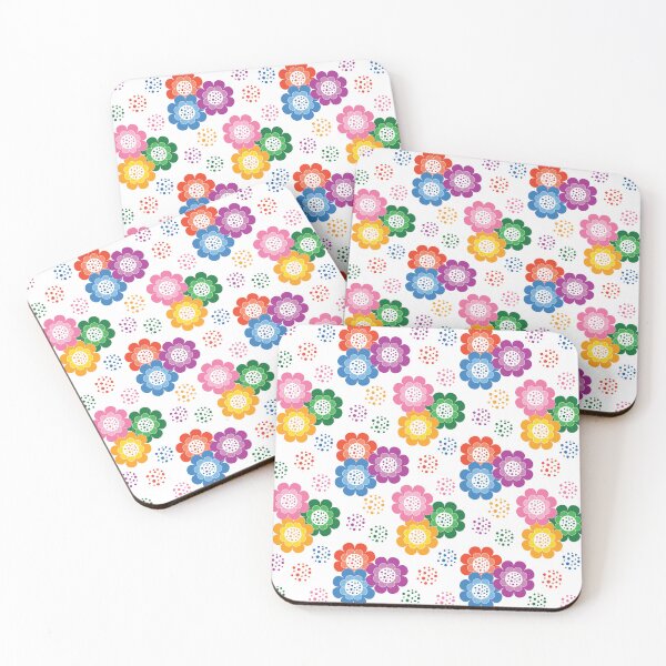 Item preview, Flowers on white designed and sold by colorleafz.