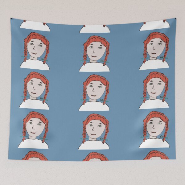 Item preview, Cute Girl with Red Hair designed and sold by mila-ola.