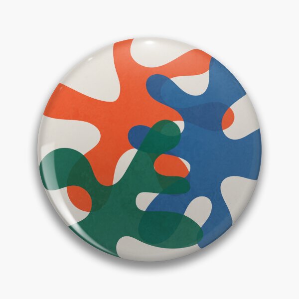 Item preview, Organic Botanical Abstract Shapes 3 designed and sold by technicolorable_art.