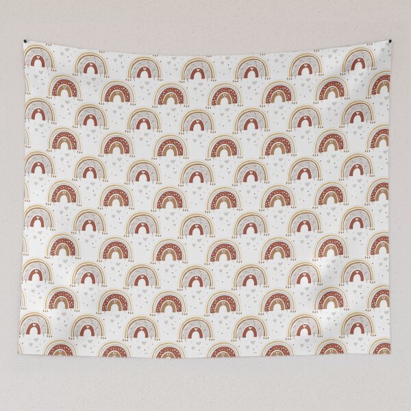 Item preview, Boho Rainbow Pattern designed and sold by boholove101.