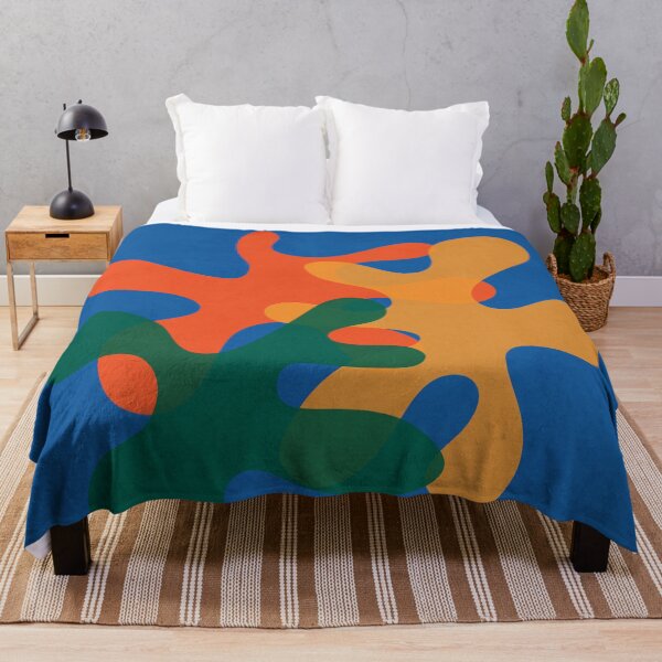 Item preview, Organic Botanical Abstract Shapes 2 designed and sold by technicolorable_art.
