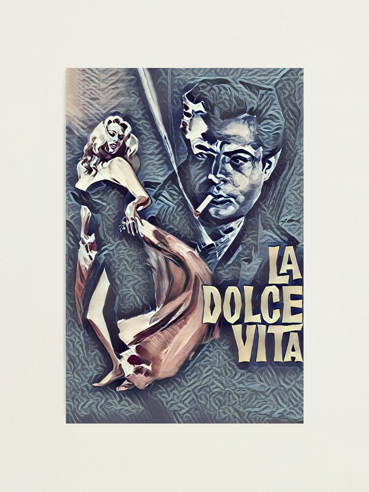 La Dolce Vita Art Poster by CoconutMelon