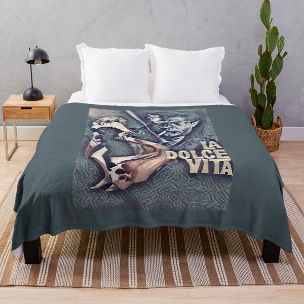 Item preview, La Dolce Vita by Federico Fellini Movie Poster designed and sold by PeacefulRiver.
