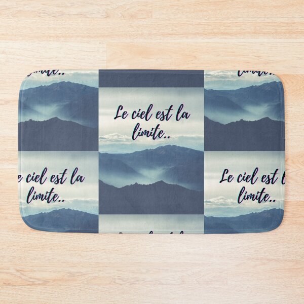 Item preview, Sky is not the limit - popular french quotes theme gifts  designed and sold by RebelliousRosee.