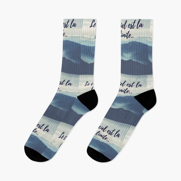 Item preview, Sky is not the limit - popular french quotes theme gifts  designed and sold by RebelliousRosee.