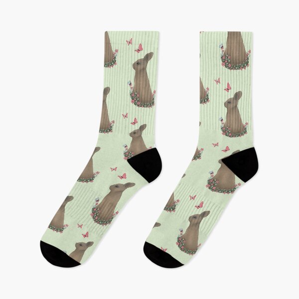 Item preview, Bunny in clover designed and sold by Blumchen.