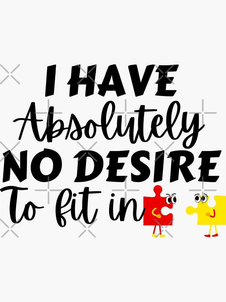 "No desire" Sticker for Sale by TheArmour Redbubble