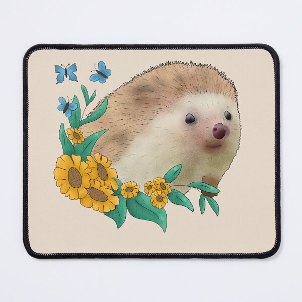Item preview, Hedgehog with flowers designed and sold by Blumchen.