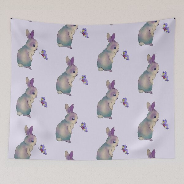 Item preview, Bunny with butterfly designed and sold by Blumchen.