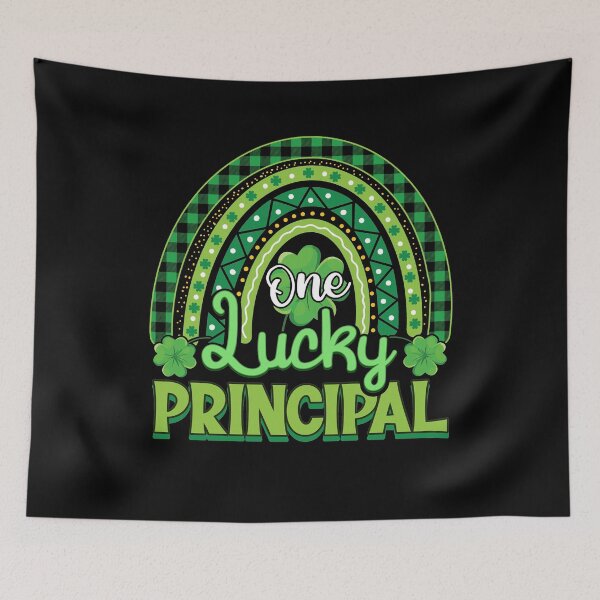 Item preview, One Lucky Principal St Patricks Day Gift designed and sold by TeeDesignsStore.