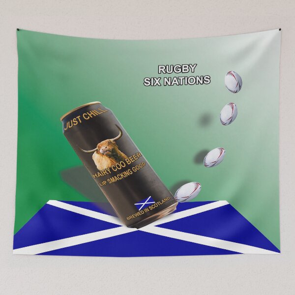 Item preview, Hairy Coo lip smaking good designed and sold by Millysuewood.