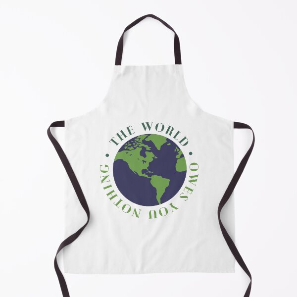 Item preview, The World Owes You Nothing designed and sold by Boomroom.