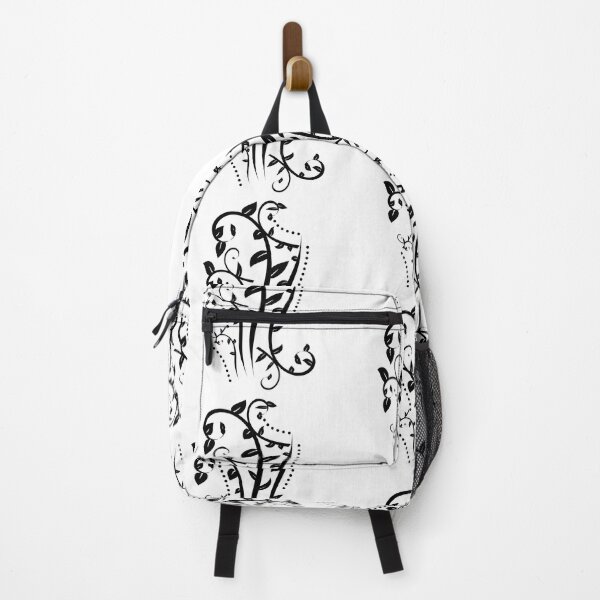 Item preview, Black Swirly Floral Pattern designed and sold by DJAMALK.