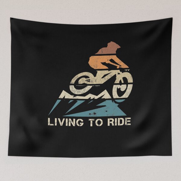 Item preview, Mountain Bike Retro Saying Vintage Gift Idea designed and sold by Kuma518.