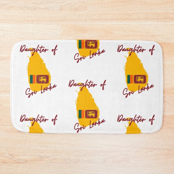Item preview, Daughter of Sri Lanka Map Flag designed and sold by NovawayDirect.