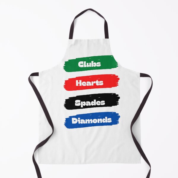 Item preview, Poker Typography - All The Suits designed and sold by ChessPoker.