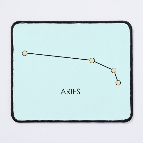 Item preview, Rainbow Aries Zodiac Sign - Constellation designed and sold by PancakeAndLoaf.