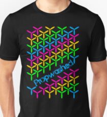 Cascading Rainbow Quadcopter Propellers Unisex T-Shirt