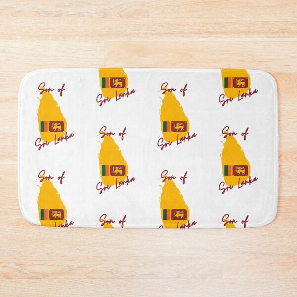 Item preview, Son of Sri Lanka Map Flag designed and sold by NovawayDirect.