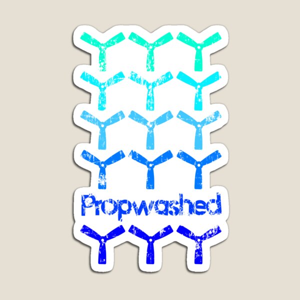 Propwashed Bullnose Prop Blues Magnet