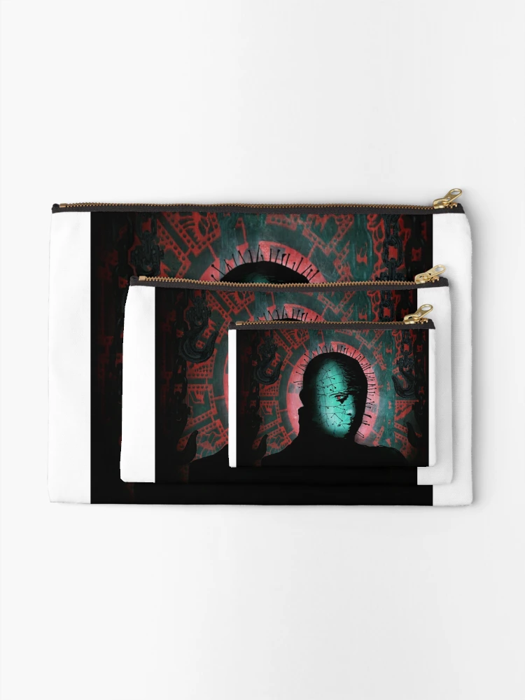 Thumbnail 2 of 4, Zipper Pouch, Hellraiser Pinhead designed and sold by RGIllustrations.