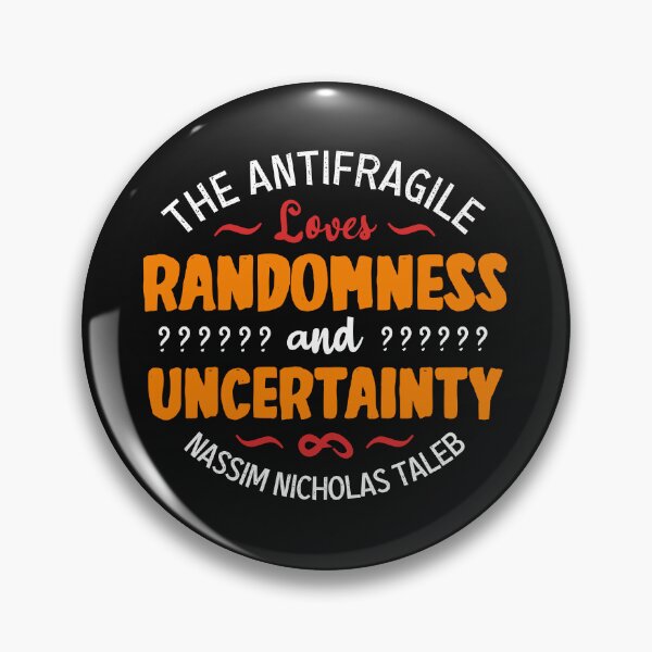 Item preview, Antifragile loves Randomness and Uncertainty designed and sold by TKsuited.