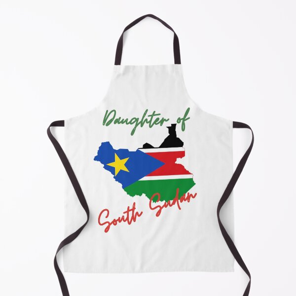 Item preview, Daughter of South Sudan Map Flag designed and sold by NovawayDirect.