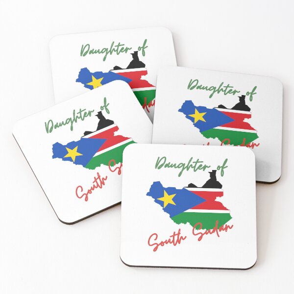 Item preview, Daughter of South Sudan Map Flag designed and sold by NovawayDirect.