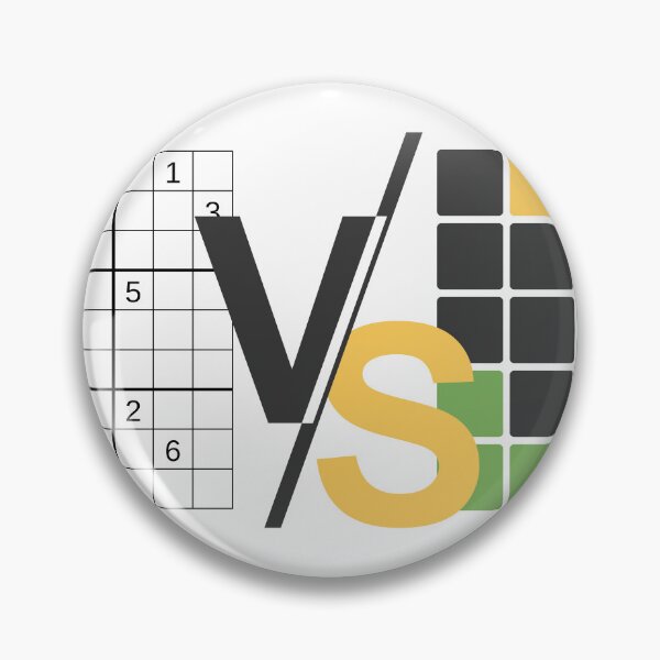 Item preview, Sudoku VS Wordle designed and sold by Souzian.