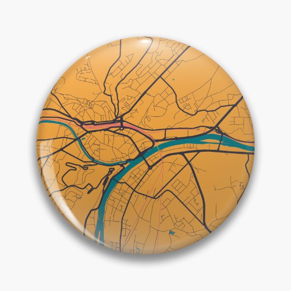 Item preview, Namur map city designed and sold by PostersProf1.