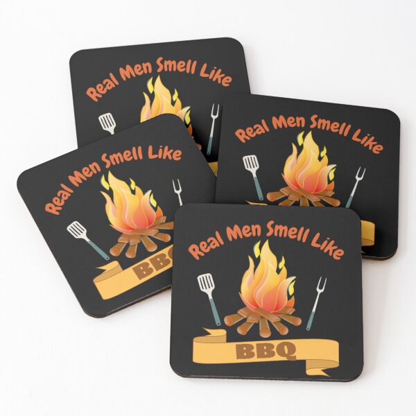 Item preview, Real Men Smell Like Barbecue designed and sold by NadiaStar.