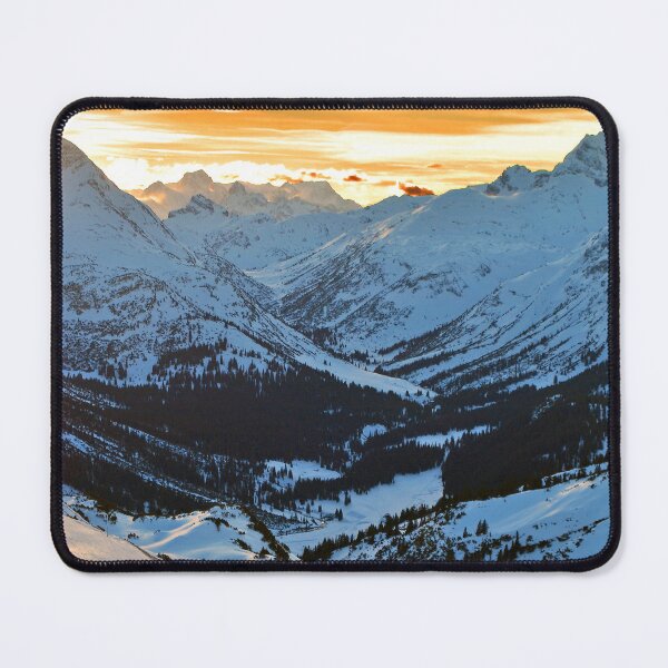 Item preview, Sunset Lech am Arlberg Austrian Alps Austria designed and sold by AndyEvansPhotos.