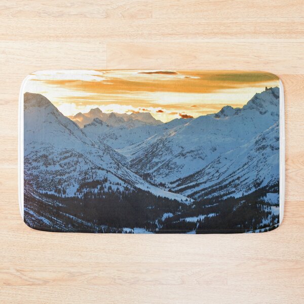 Item preview, Sunset Lech am Arlberg Austrian Alps Austria designed and sold by AndyEvansPhotos.