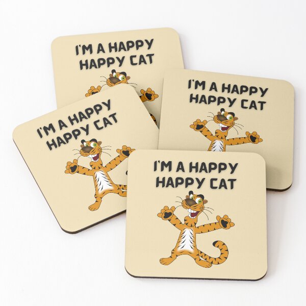 Item preview, Happy Happy Cat designed and sold by GaflariDesign.