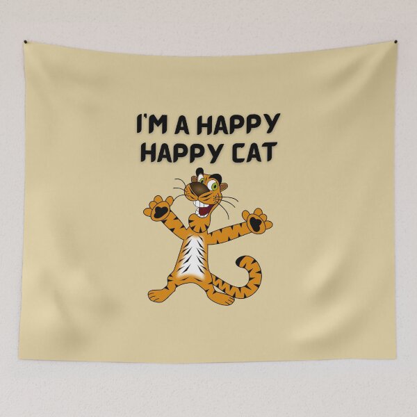 Item preview, Happy Happy Cat designed and sold by GaflariDesign.