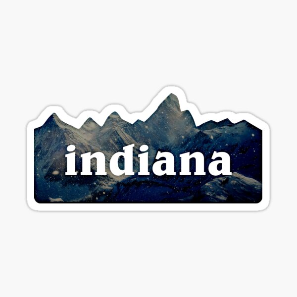 Indiana Sticker