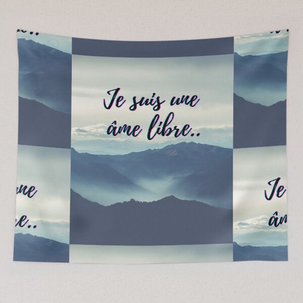 Item preview,  I am a free soul - popular french quotes theme gifts  designed and sold by RebelliousRosee.